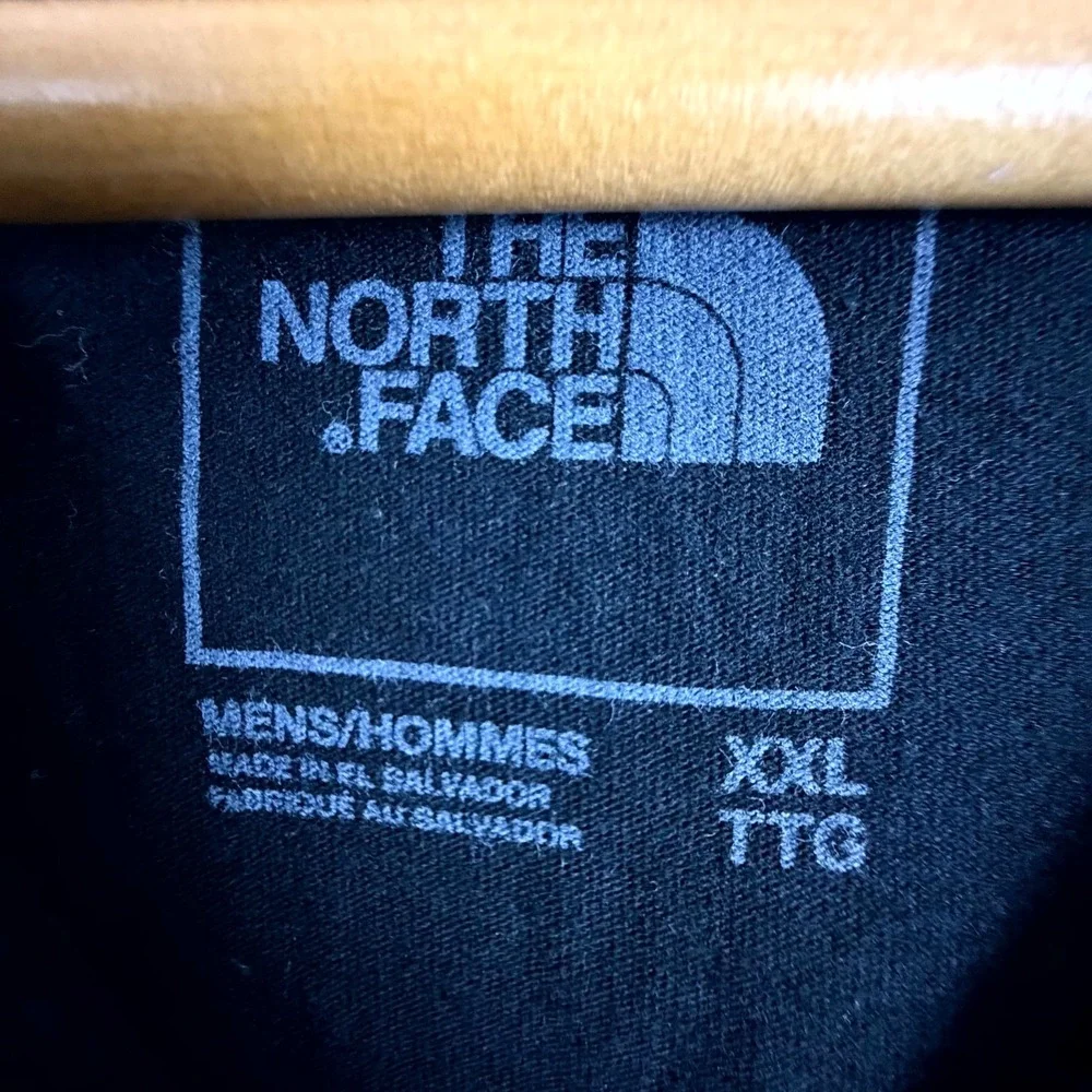 The North Face Pride Tank Top Mens 2XL Black Sleeveless Rainbow Spell Out Logo